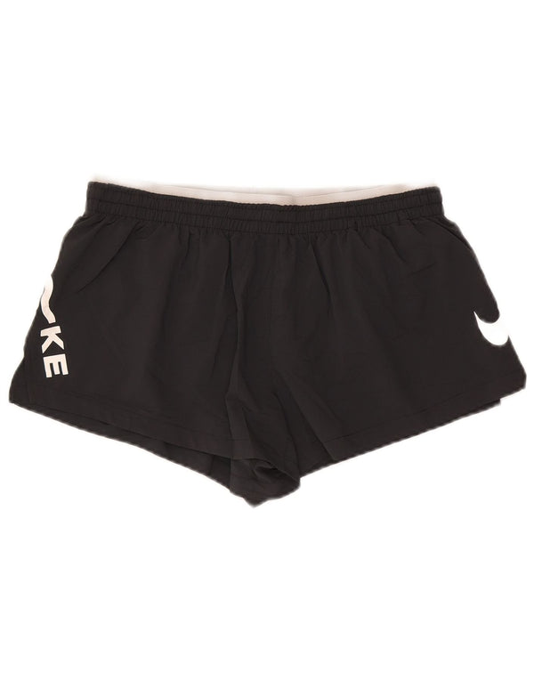 Γραφικό αθλητικό σορτς Nike Nike Dri Fit UK 12 μεσαίου μαύρου πολυεστέρα