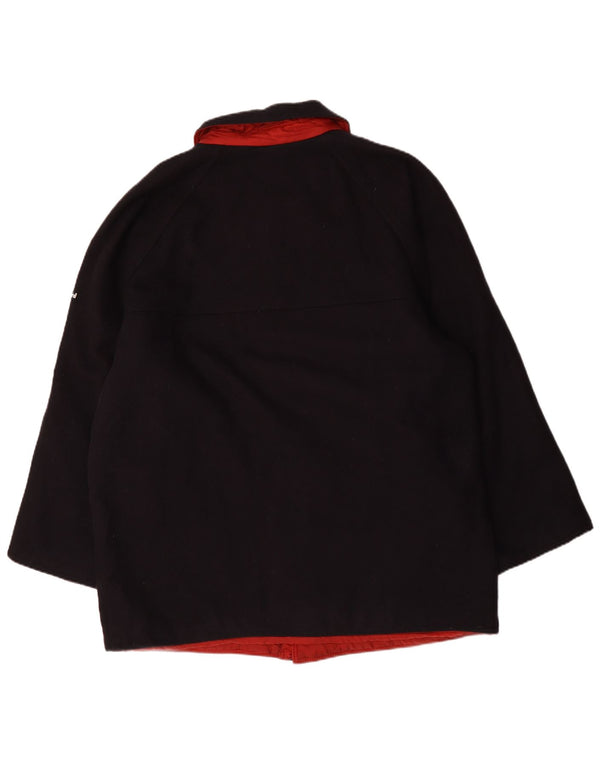 Ανδρικό καπιτονέ μπουφάν Ivy Oxford UK 46 3XL μαύρο μαλλί