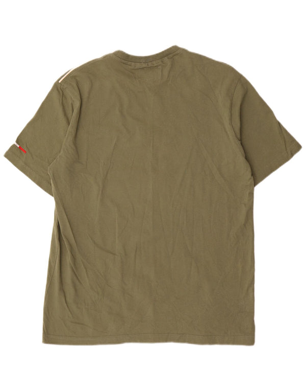 Ανδρικό γραφικό T-Shirt Vespa Top 2XL Χακί Βαμβακερό
