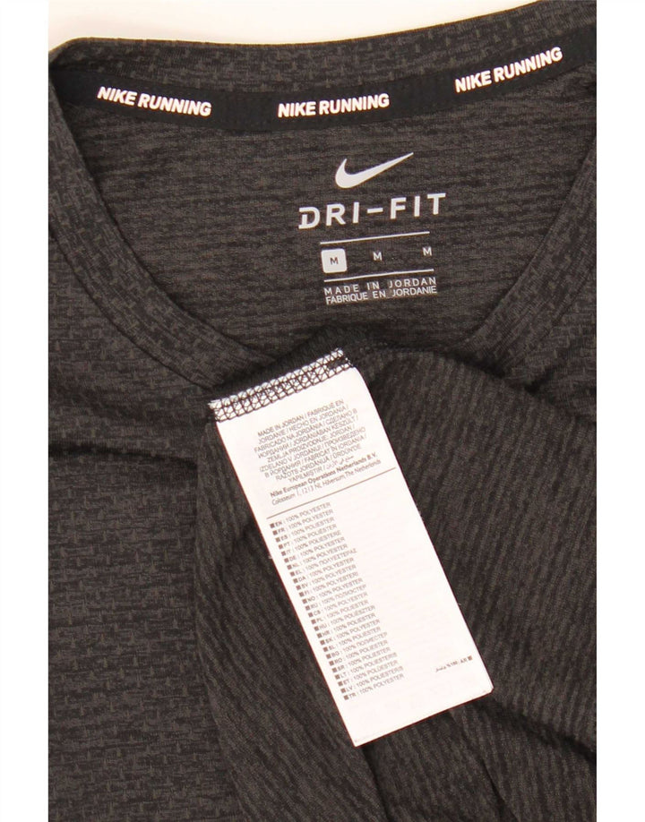 Ανδρικό T-Shirt Nike Dri Fit Top Medium Khaki Colorblock Polyester