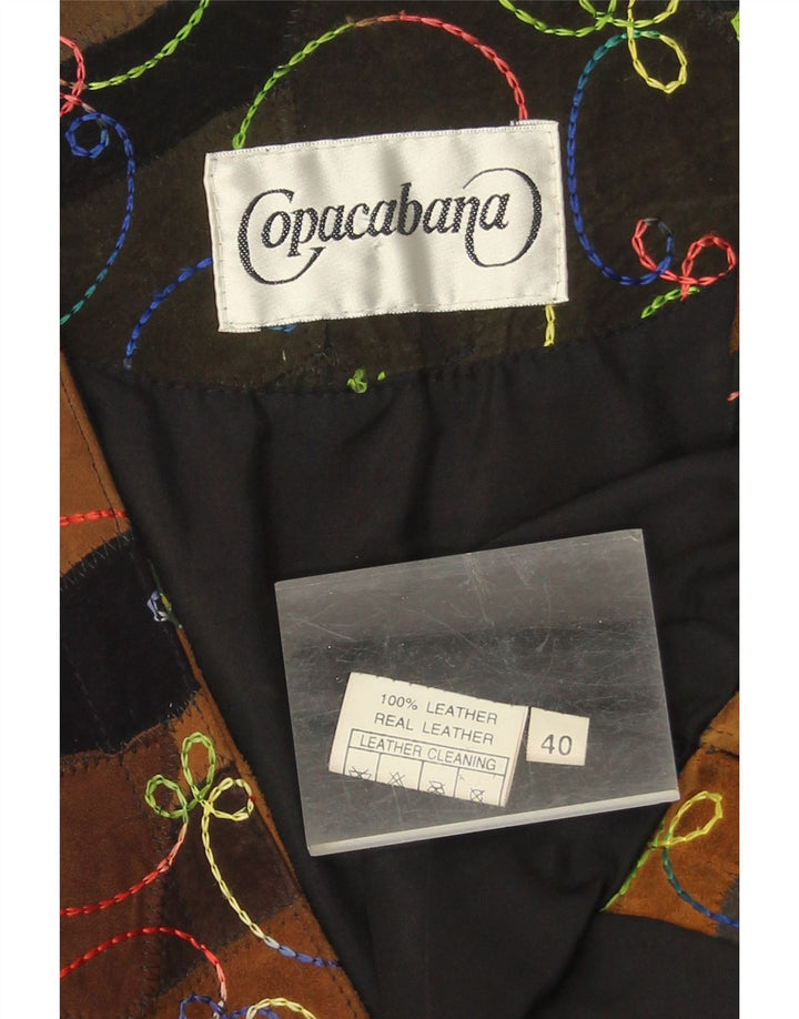 Copacabana Γυναικείο Longline Graphic Gilet EU 40 Medium Πολύχρωμο