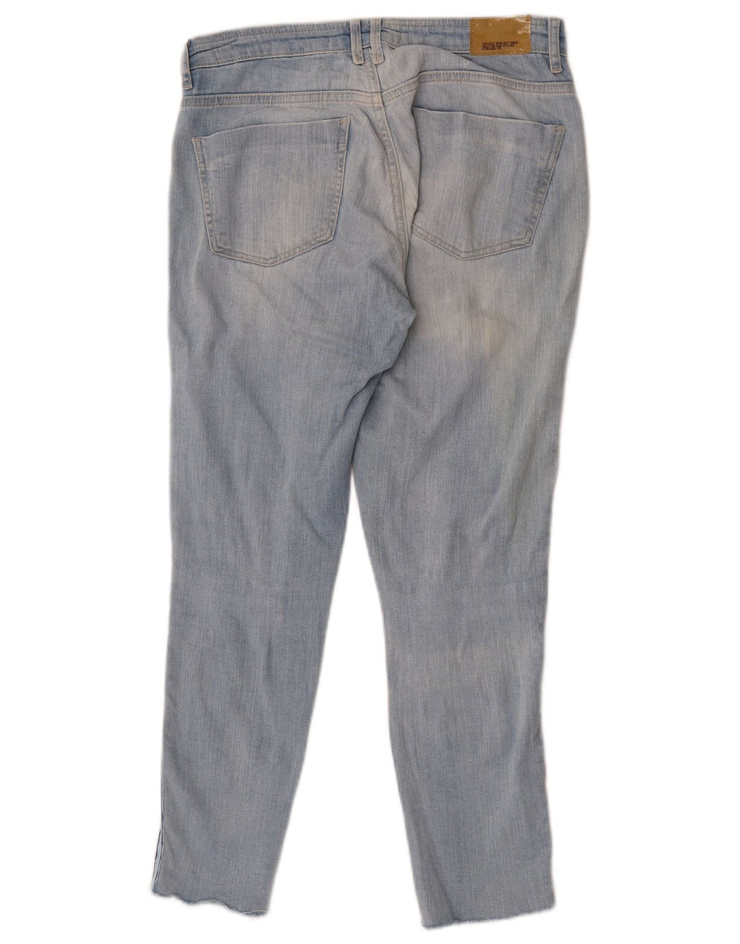 Zara Γυναικείο Slim Jeans EU 38 Small W28 L27 Blue Colourblock