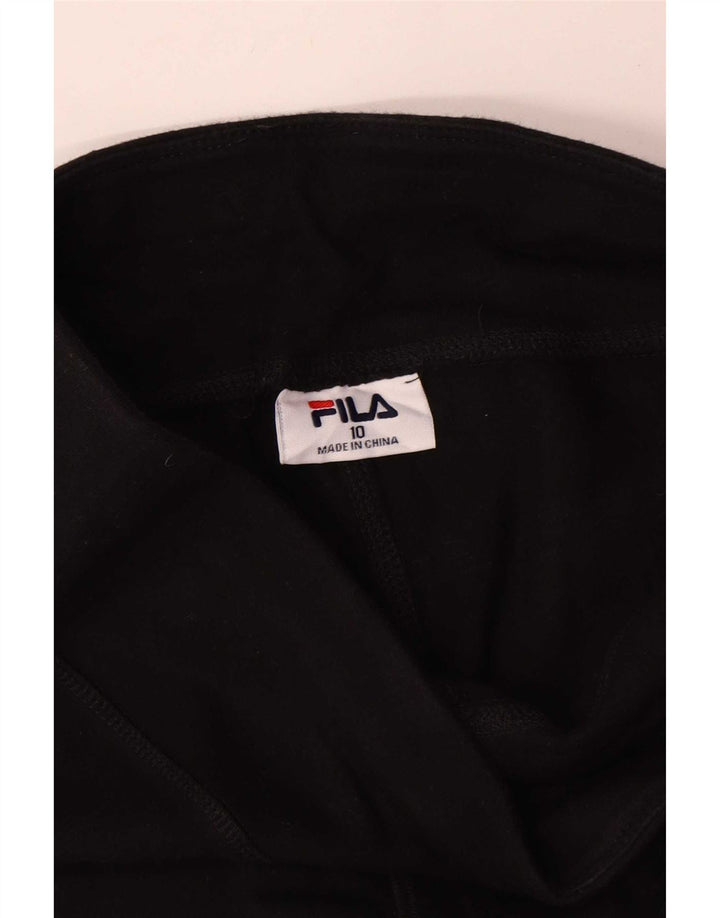 Γυναικεία γραφικά κολάν Fila UK 10 Small Black