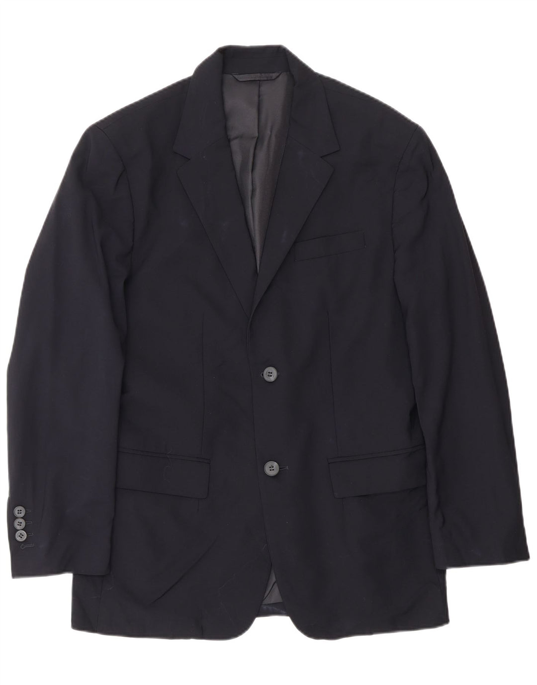 Ανδρικό μπουφάν μπλέιζερ Cos 2 κουμπιών EU 46 Small Navy Blue Wool