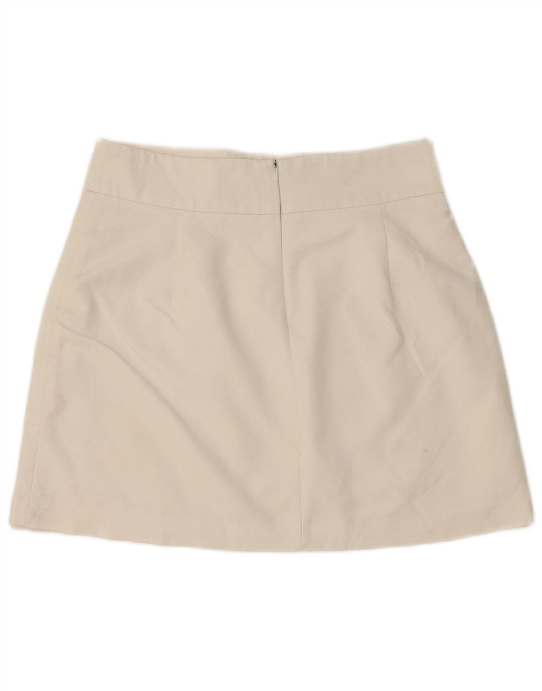 Zara Γυναικεία Μίνι Φούστα Μεσαία W28 Λευκή Βαμβακερή