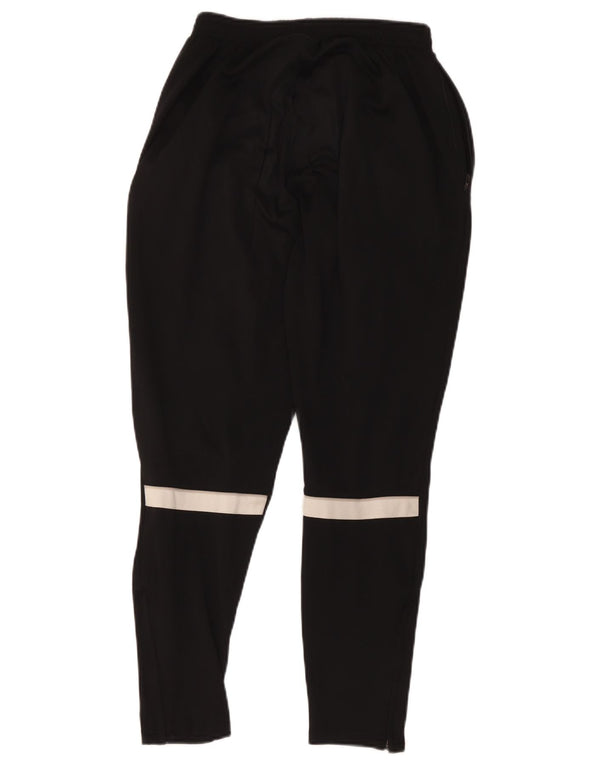 Ανδρικές φόρμες Nike Dri Fit Παντελόνια μεσαίου μαύρου χρώματος πολυεστέρας