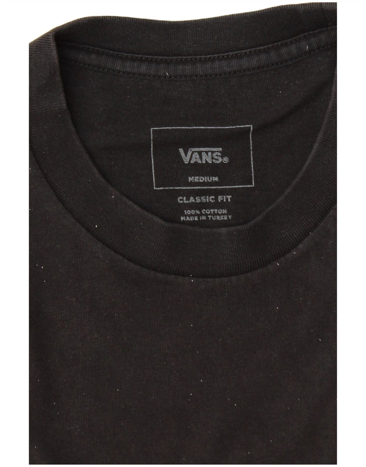 Ανδρικό γραφικό μπλουζάκι Vans Classic Fit Top Μεσαίο Μαύρο