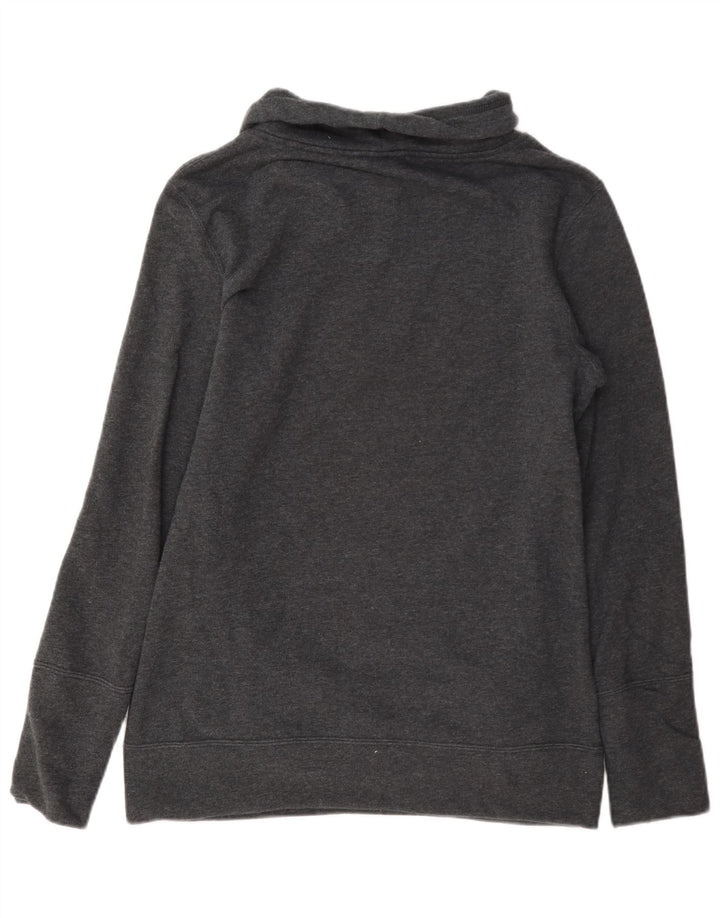 Γυναικεία γραφική φούτερ Puma Jumper UK 12 μεσαίου γκρι βαμβακερή