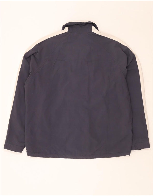 Ανδρικό μπουφάν FILA Windbreaker IT 50 Large Navy Blue Colorblock Polyamide