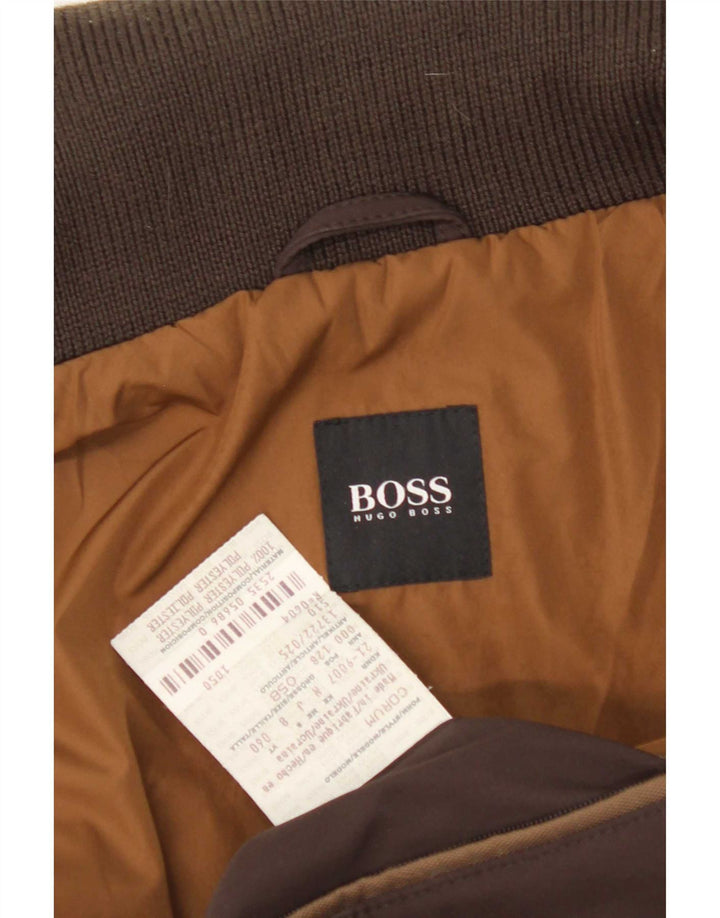 Ανδρικό Utility Μπουφάν Hugo Boss EU 58 3XL καφέ πολυεστέρας