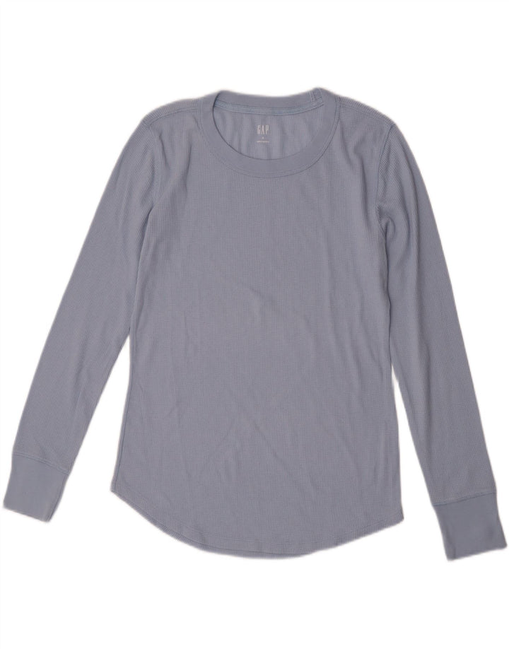 Γυναικείο τοπ Gap μακρυμάνικο UK 12 Medium Blue