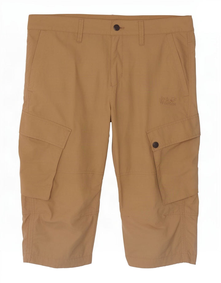Jack Wolfskin Ανδρικό σορτς βερμούδα Cargo W34 μεγάλο μπεζ πολυαμίδιο