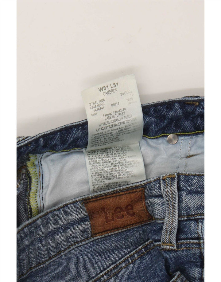 Lee Womens Cameron Bootcut Jeans W31 L31 Μπλε βαμβακερό