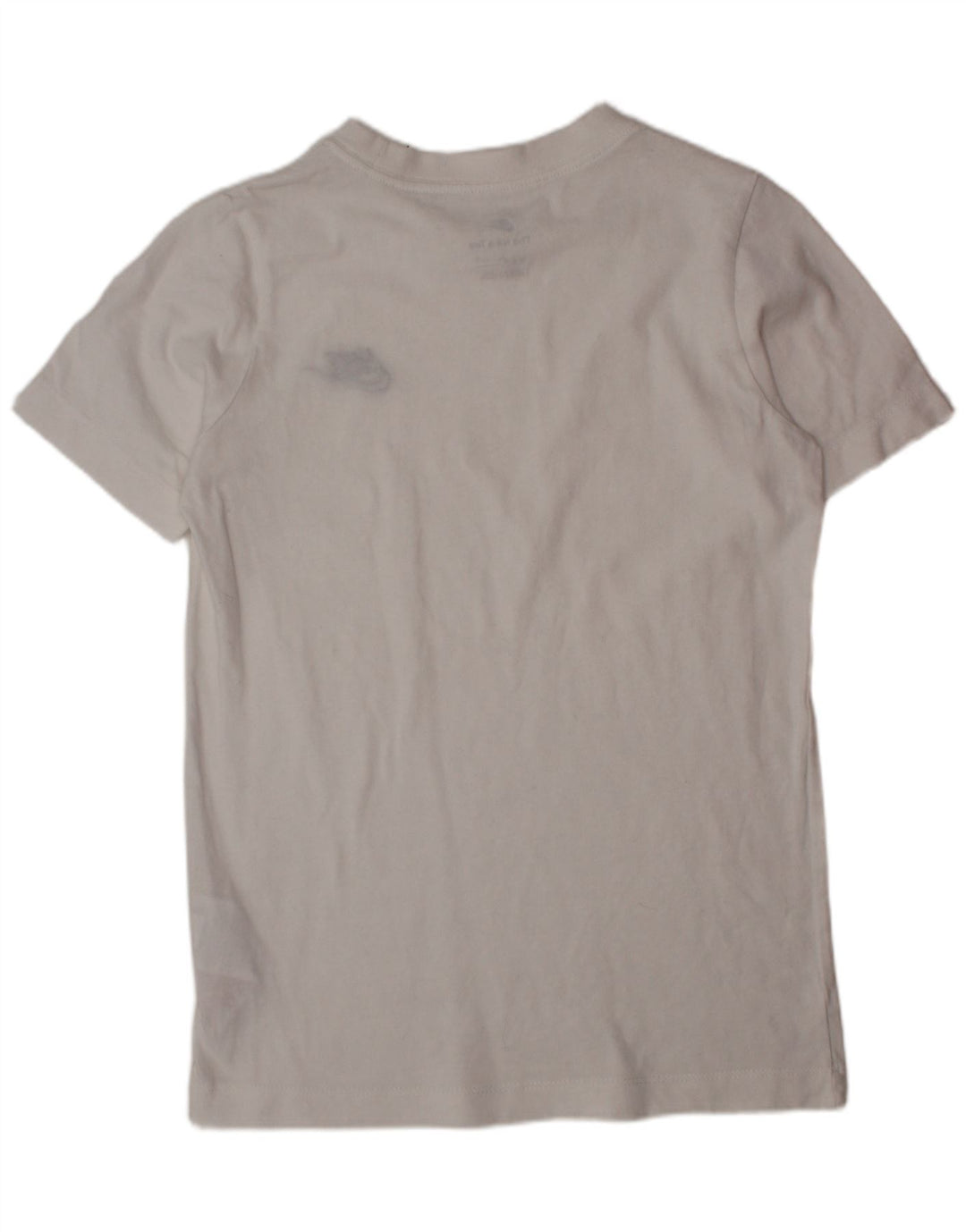 Μπλουζάκι NIKE για αγόρι τοπ 8-9 ετών, μικρό λευκό βαμβακερό