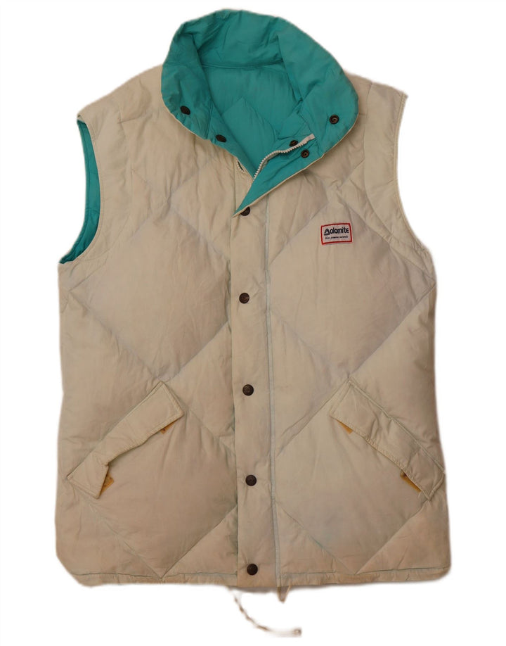DOLOMITE Ανδρικά Reversible Καπιτονέ Gilet UK 40 Large Blue Cotton