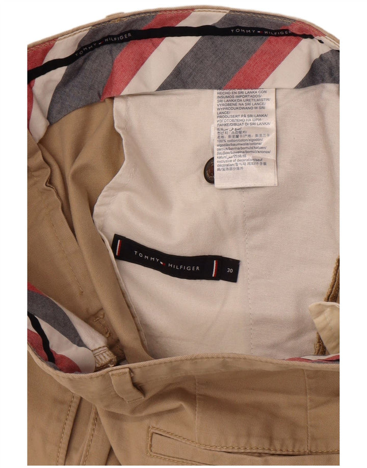 Ανδρικό σορτς Chino Tommy Hilfiger W30 Βαμβακερό μεσαίο μπεζ