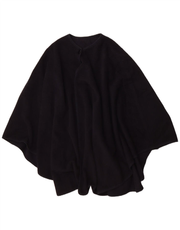 Vintage Γυναικείο Παλτό Poncho One Size Navy Blue