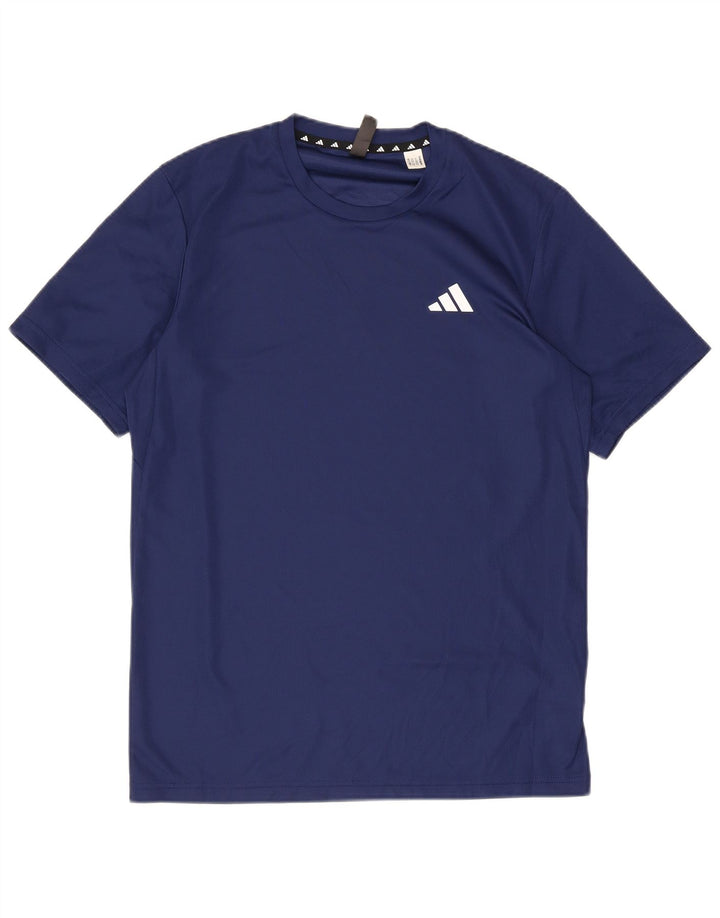 Ανδρικό μπλουζάκι ADIDAS Aeroready Top Small Navy Blue Polyester