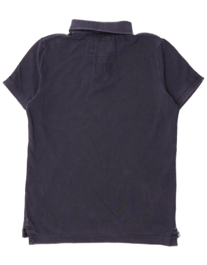 Ανδρικό μπλουζάκι πόλο Superdry, μεγάλο μπλε, βαμβακερό