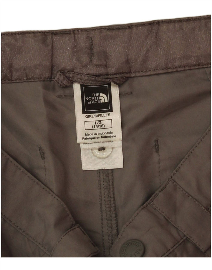 The North Face Girls Cargo σορτς 14-15 ετών μεγάλο W30 Γκρι πολυεστέρας