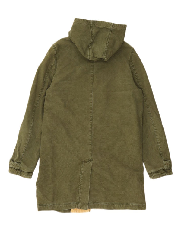 Traffic People Ανδρικό μπουφάν Duffle με κουκούλα UK 42 XL Πράσινο βαμβακερό