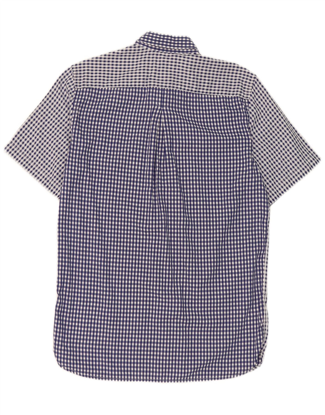 Fred Perry Ανδρικό κοντομάνικο πουκάμισο Small Blue Check Cotton