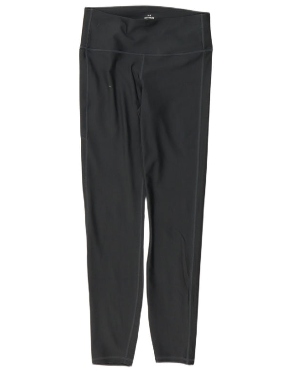 Under Armour Γυναικεία γραφικά κολάν UK 12 Medium Grey Polyester