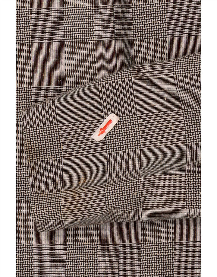 Mansfield Γυναικείο μπουφάν blazer UK 18 XL Grey Check Polyester