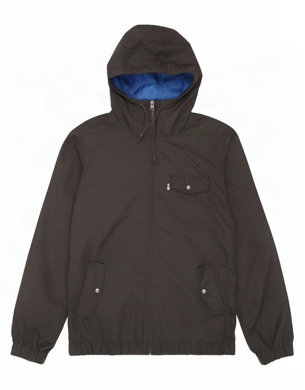 Ανδρικό μπουφάν με κουκούλα Levi's Windbreaker UK 38 Medium Black Polyester