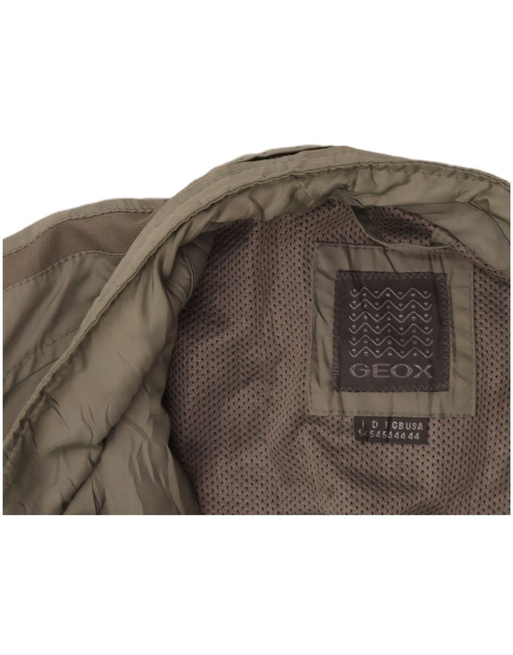 GEOX Mens Utility Jacket UK 44 2XL Grey