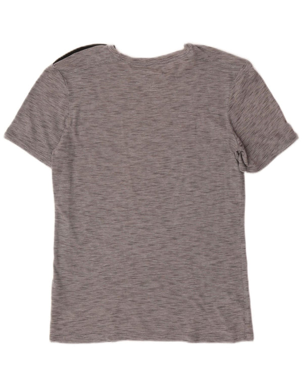 Ανδρικό T-Shirt Guess Top Large Grey Flecked Polyester