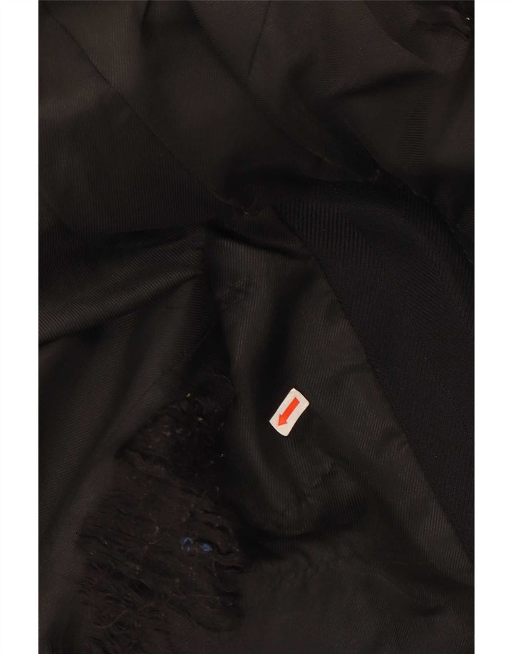 Γυναικείο παλτό Karen Millen UK 8 Small Black Wool