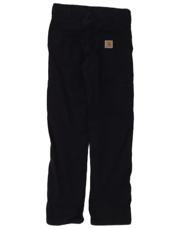 Carhartt Ανδρικό ίσιο παντελόνι Cargo W28 L32 Navy Blue Cotton