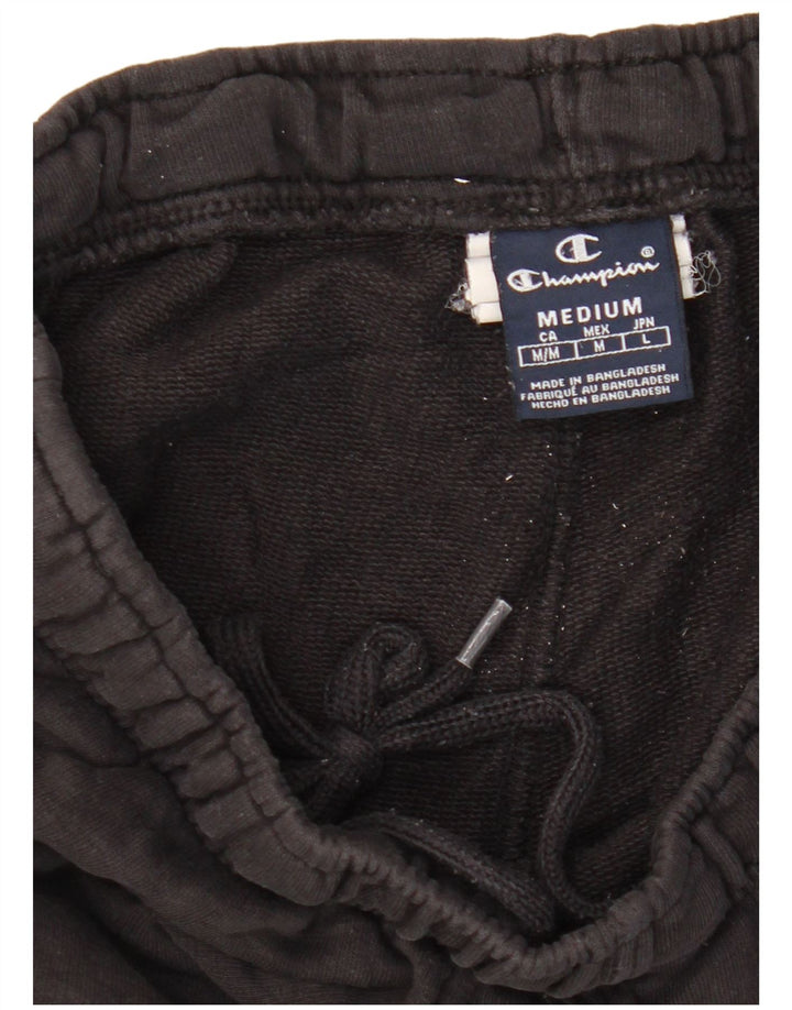 Ανδρική φόρμα Champion Παντελόνι Joggers Μεσαίο μαύρο βαμβακερό