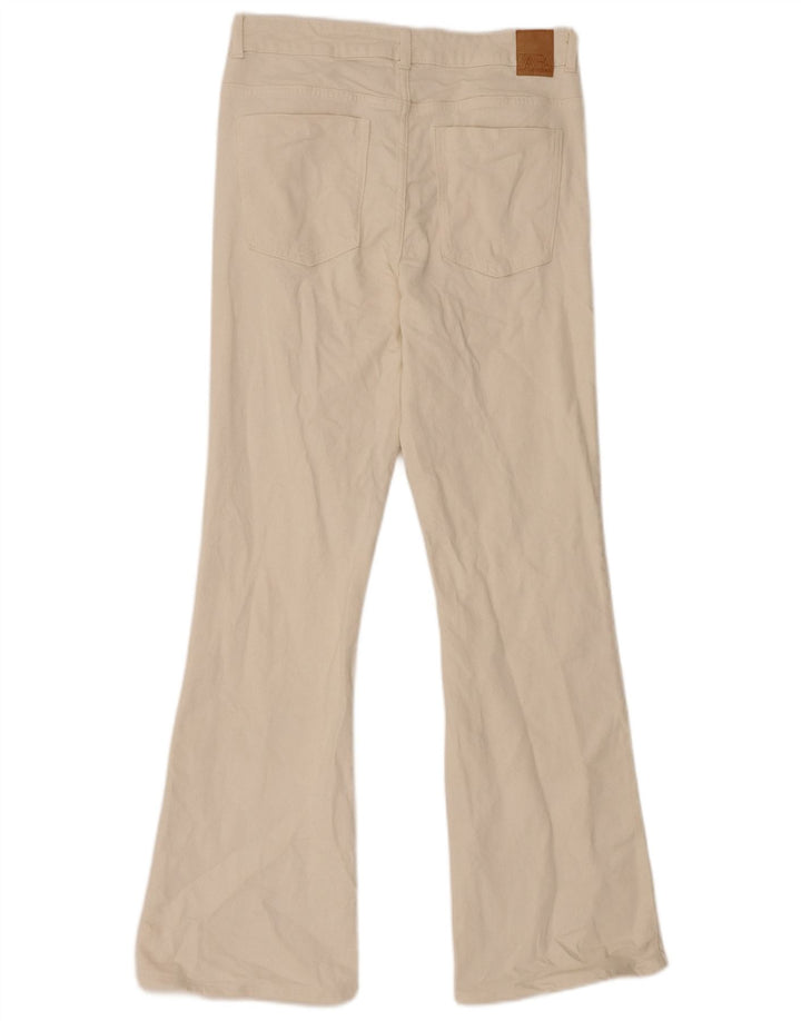 Zara Γυναικείο τζιν EU 42 Large W32 L31 Μπεζ βαμβακερό