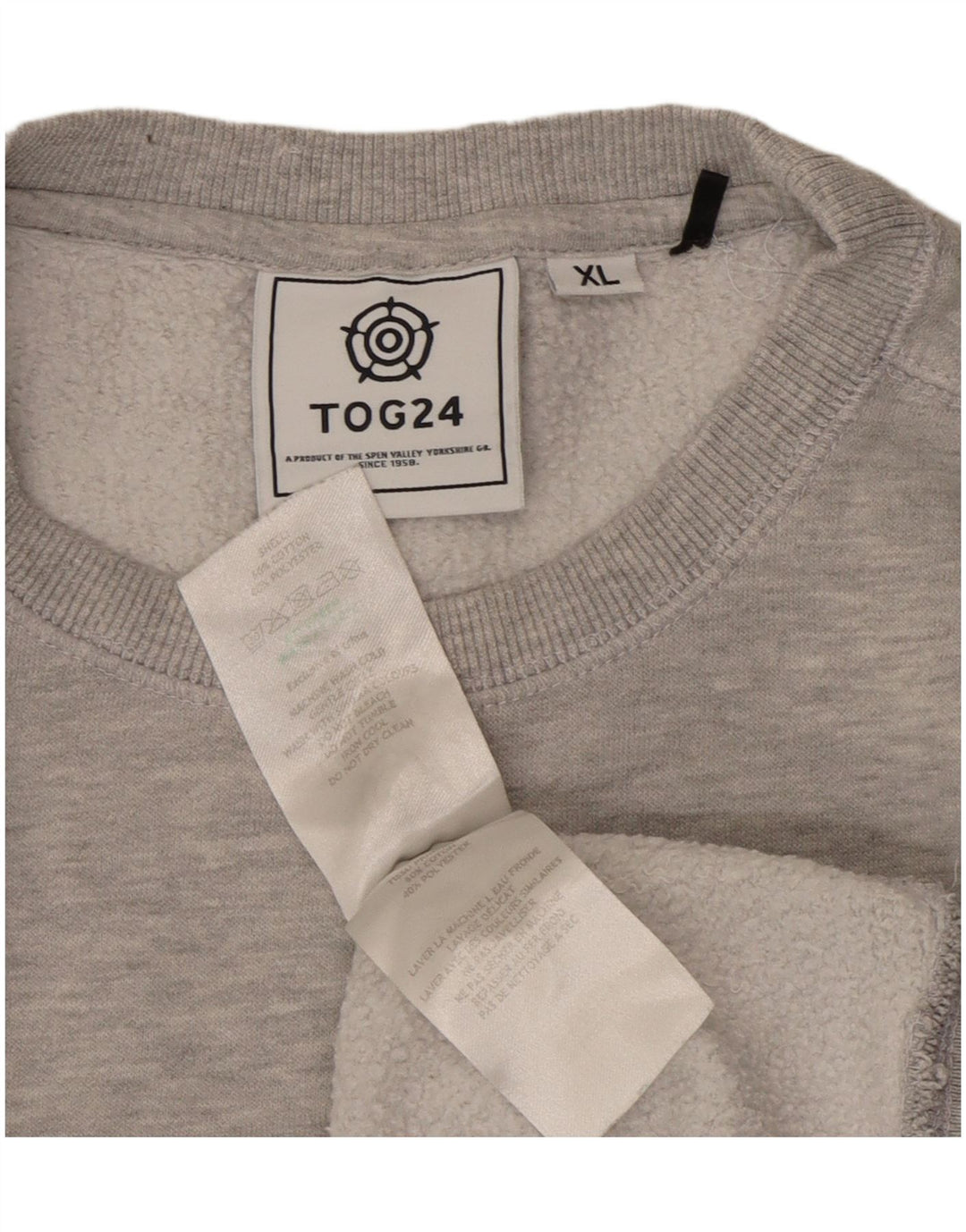 TOG 24 Ανδρική φούτερ Jumper XL Γκρι βαμβακερή
