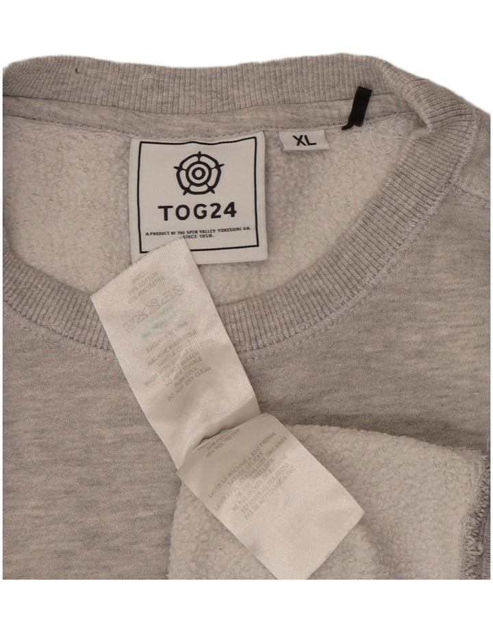 TOG 24 Ανδρική φούτερ Jumper XL Γκρι βαμβακερή