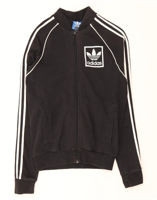Ανδρική φόρμα Adidas Top Jacket Μικρό μαύρο βαμβακερό