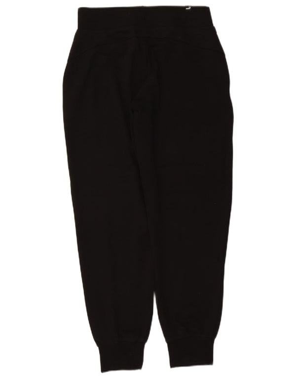Puma Γυναικεία φόρμα παντελόνι Joggers UK 10 Small Black Cotton