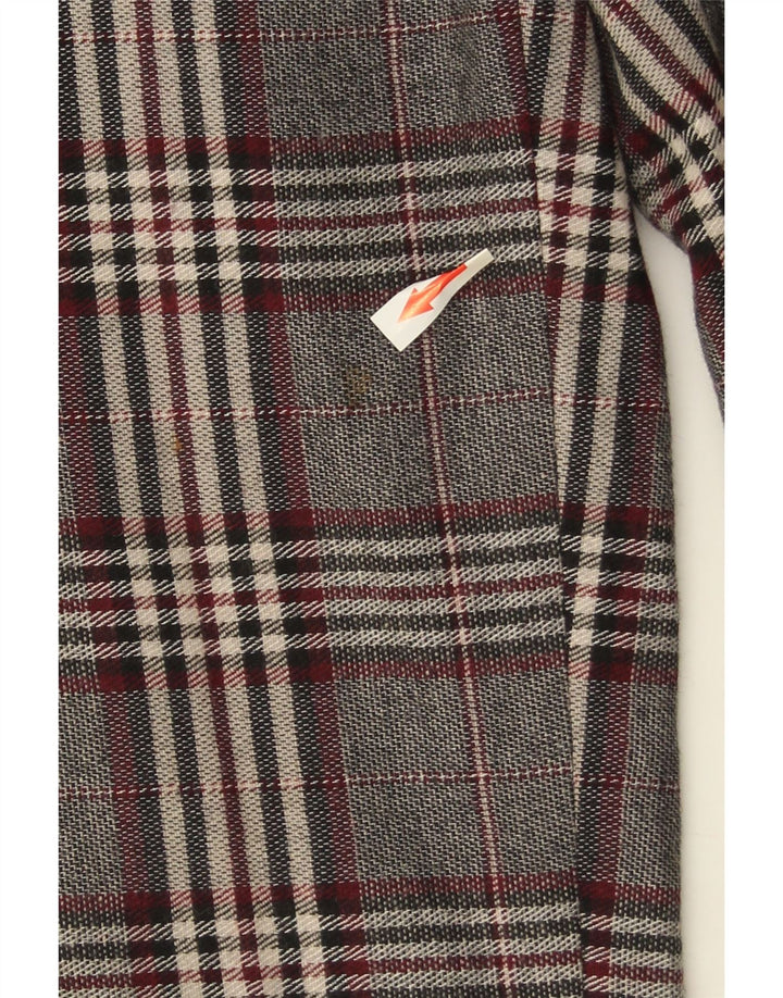 Massimo Dutti Γυναικείο παντελόνι Chino EU 40 Medium W30 L29 Grey Check