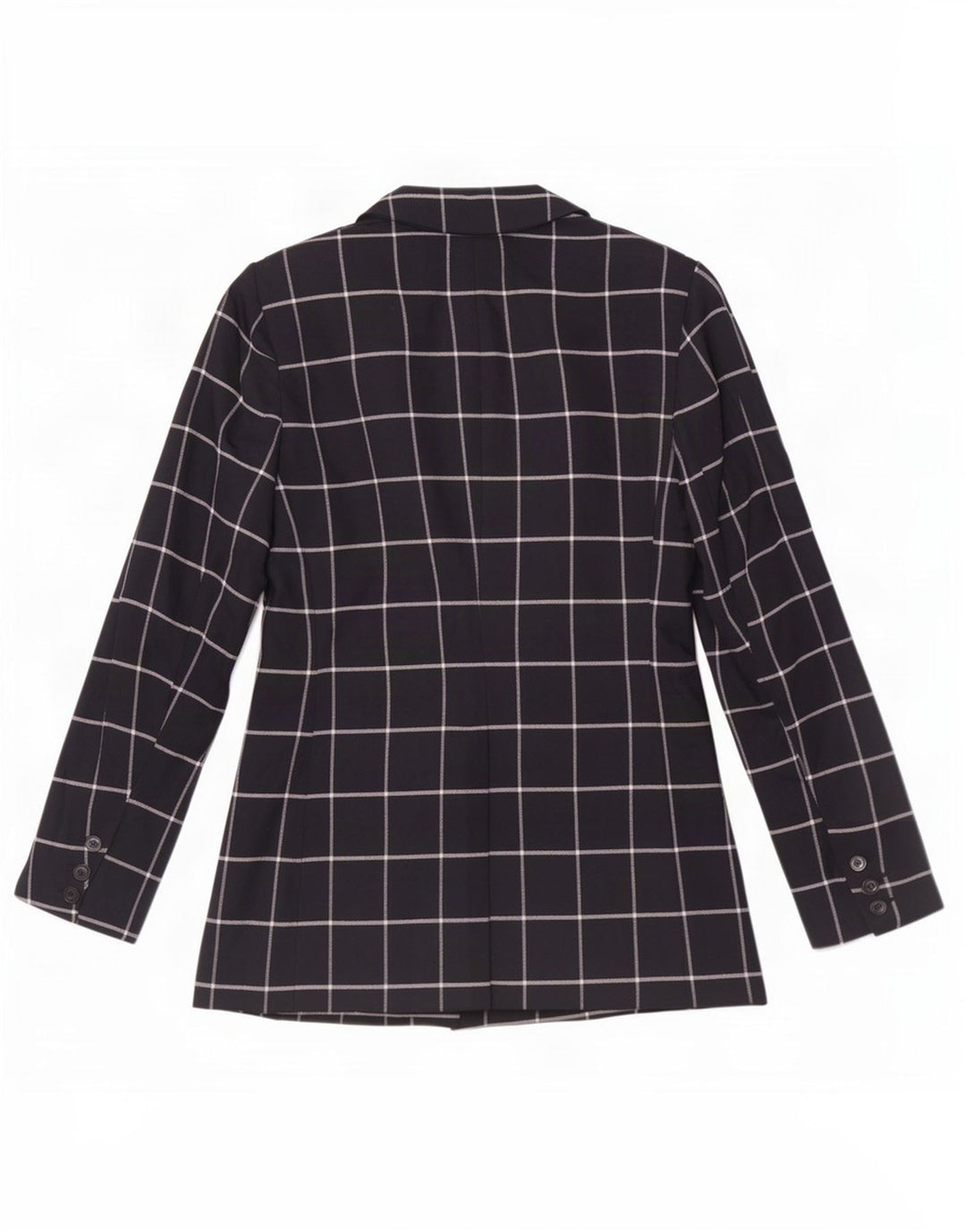 Marks & Spencer Γυναικείο σακάκι UK 12 Medium Navy Blue Check