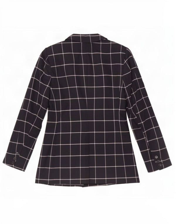 Marks & Spencer Γυναικείο σακάκι UK 12 Medium Navy Blue Check