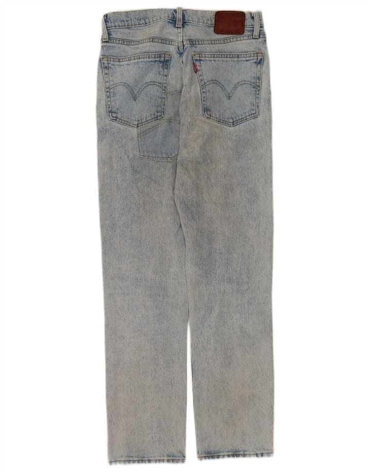 Levi's Womens 501 Straight Jeans W26 L28 Blue Cotton