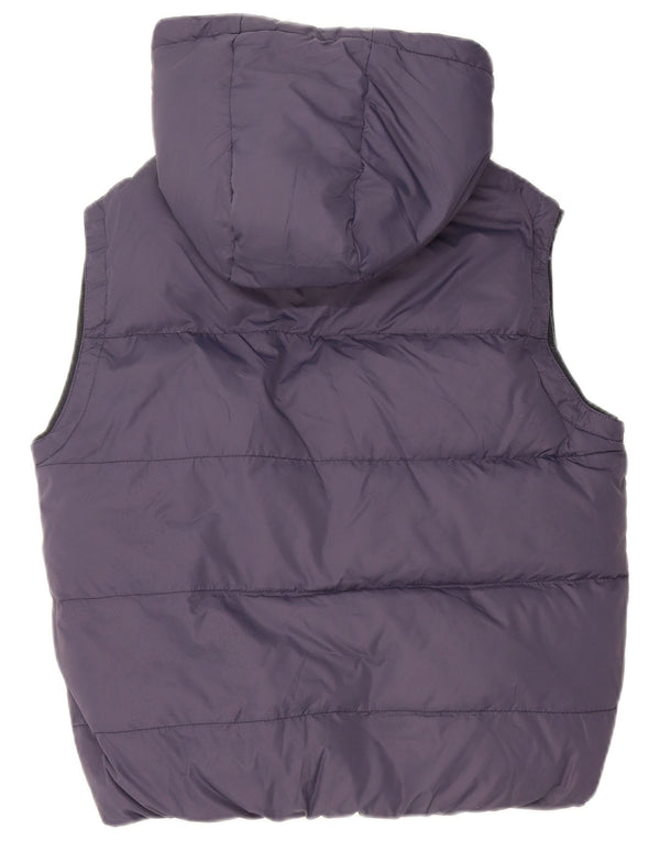 Jack Wills Γυναικεία κουκούλα με επένδυση Gilet UK 14 Large Navy Blue Nylon