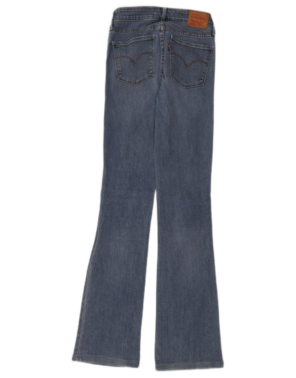 Levi's Womens 715 Bootcut Jeans W26 L32 Μπλε βαμβακερό