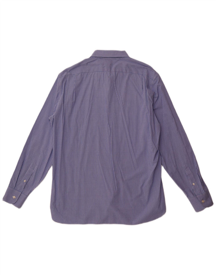Ανδρικό Stretch πουκάμισο J. Crew 17 17/12 XL Blue Gingham