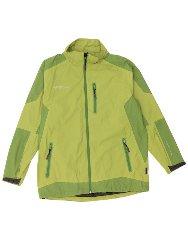 Ανδρικό μπουφάν βροχής Coast Guard UK 40 Large Green Colourblock Nylon
