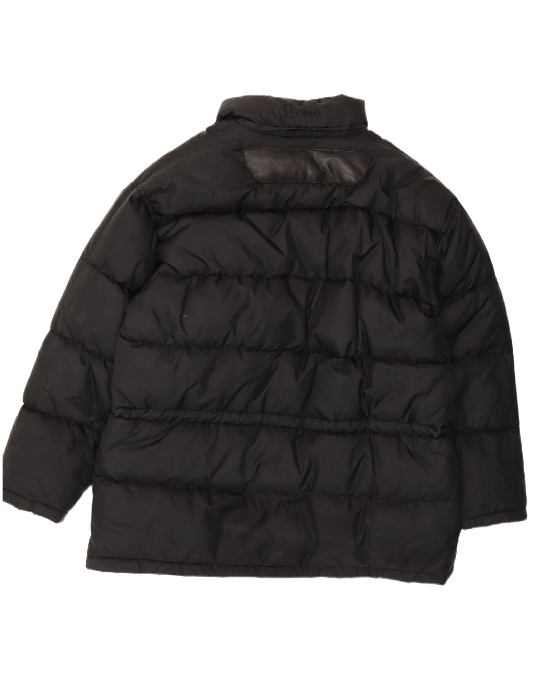 Lee Ανδρικό μπουφάν UK 40 Large Black Polyester