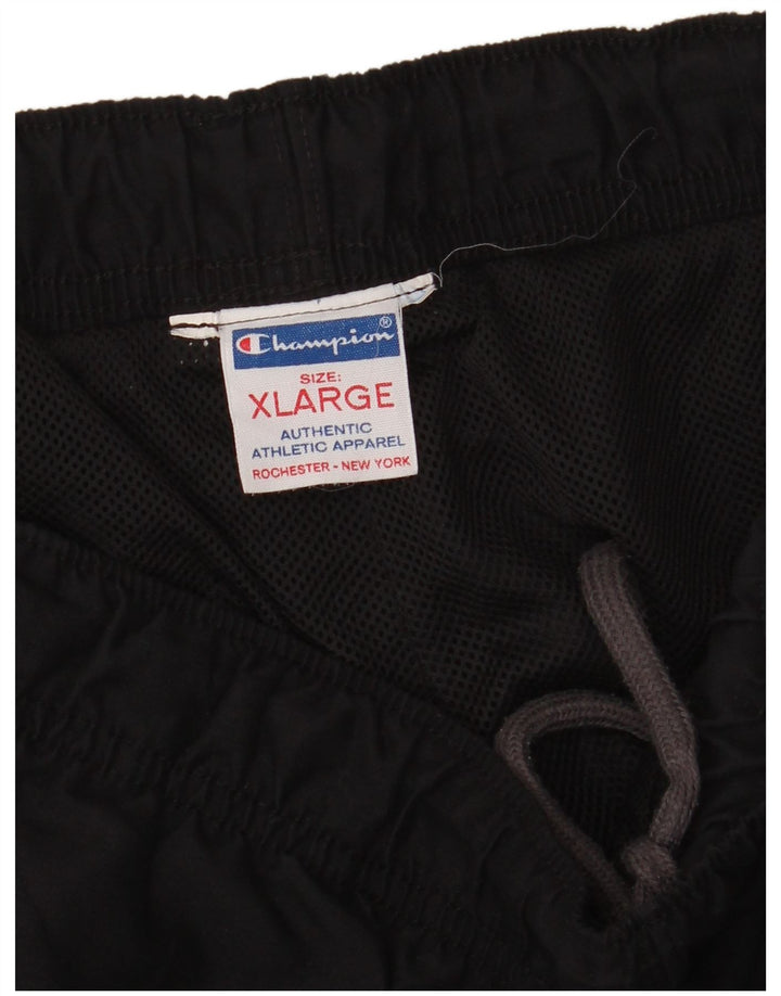 Ανδρική φόρμα Champion Παντελόνι XL Black Colourblock