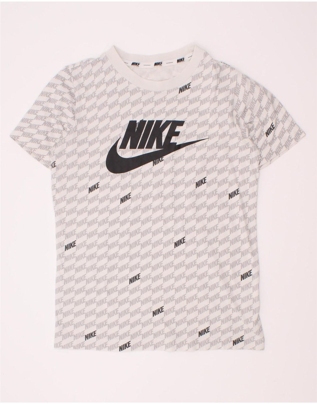 Μπλουζάκι Nike Boys Graphic T-shirt 10-11 ετών, μεσαίο λευκό
